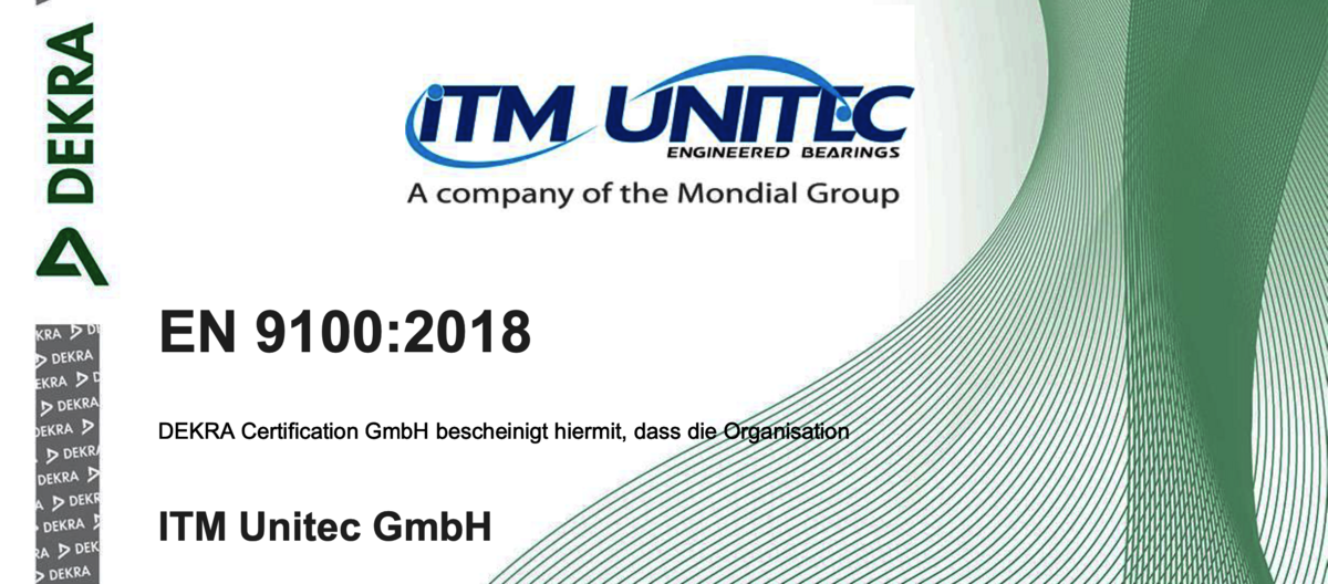 EN 91002018 Zertifizierung ITM Unitec